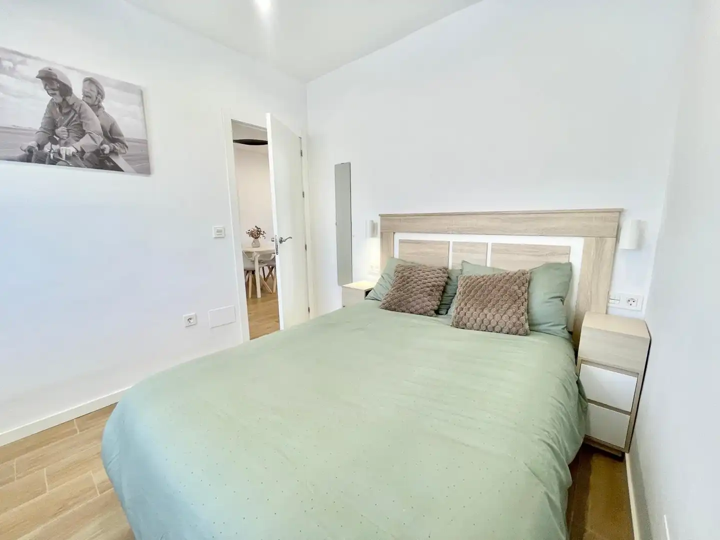 Dormitori de Casa o xalet de lloguer en San Javier amb Aire condicionat, Moblat i Rentadora