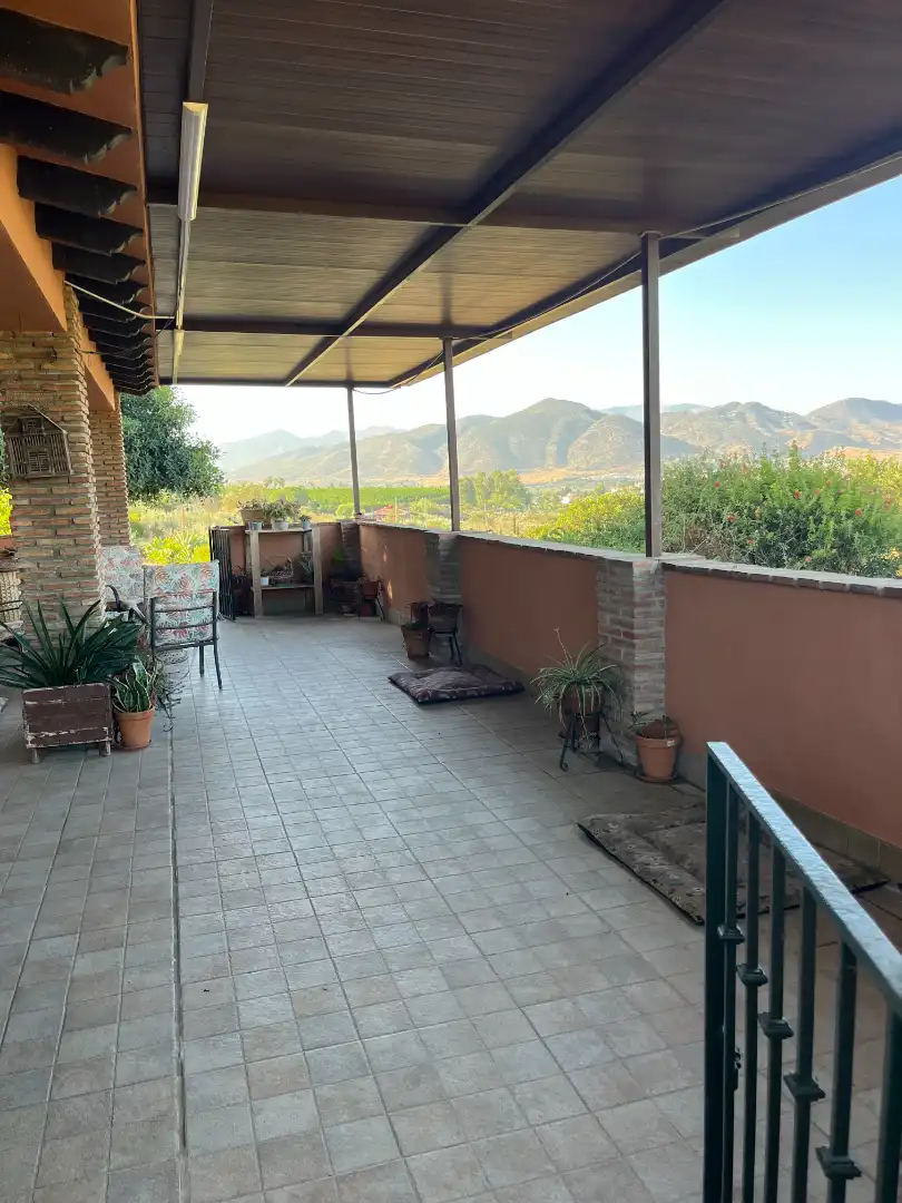 Terraza de Finca rústica en venta en Cártama con Aire acondicionado, Terraza y Amueblado