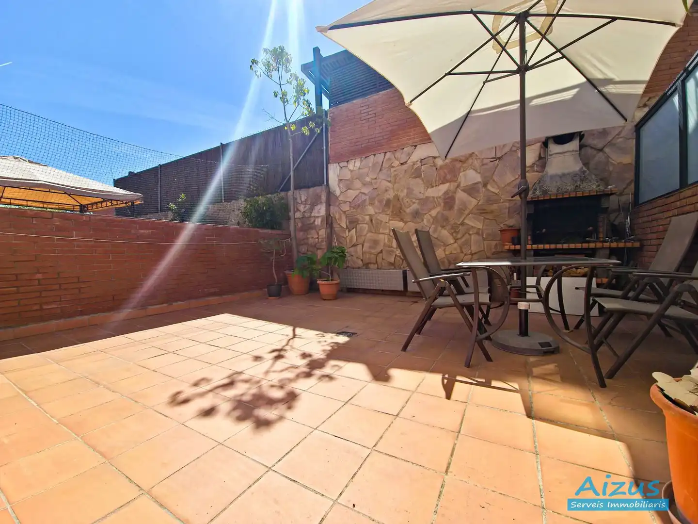 Terraza de Casa adosada en venta en Santa Perpètua de Mogoda con Aire acondicionado, Calefacción y Terraza