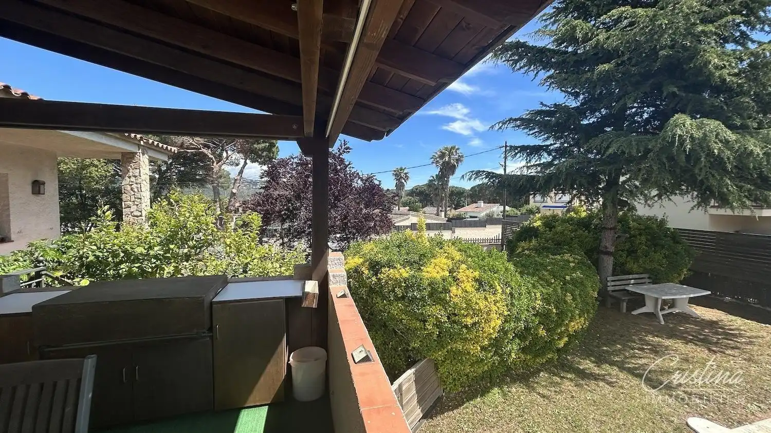 Terrassa de Casa o xalet en venda en Santa Cristina d'Aro amb Calefacció