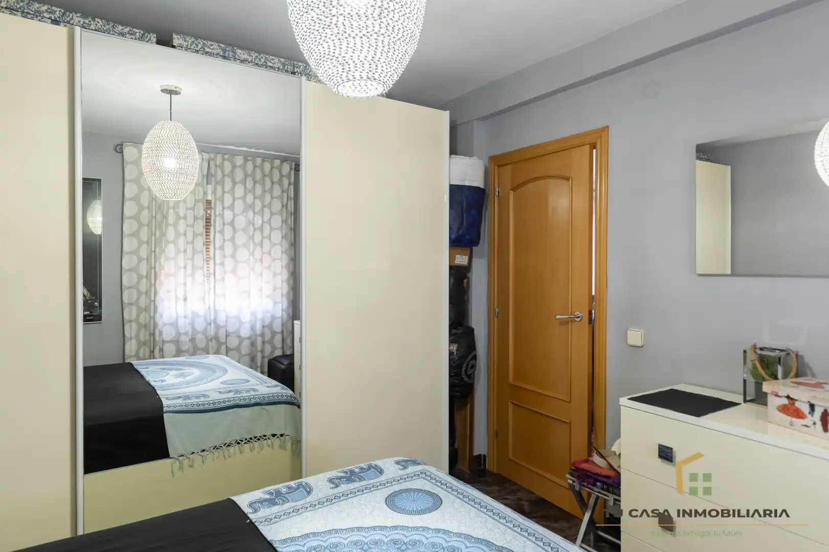 Bedroom of Flat for sale in Badalona  with Air Conditioner, Heating and Terrace