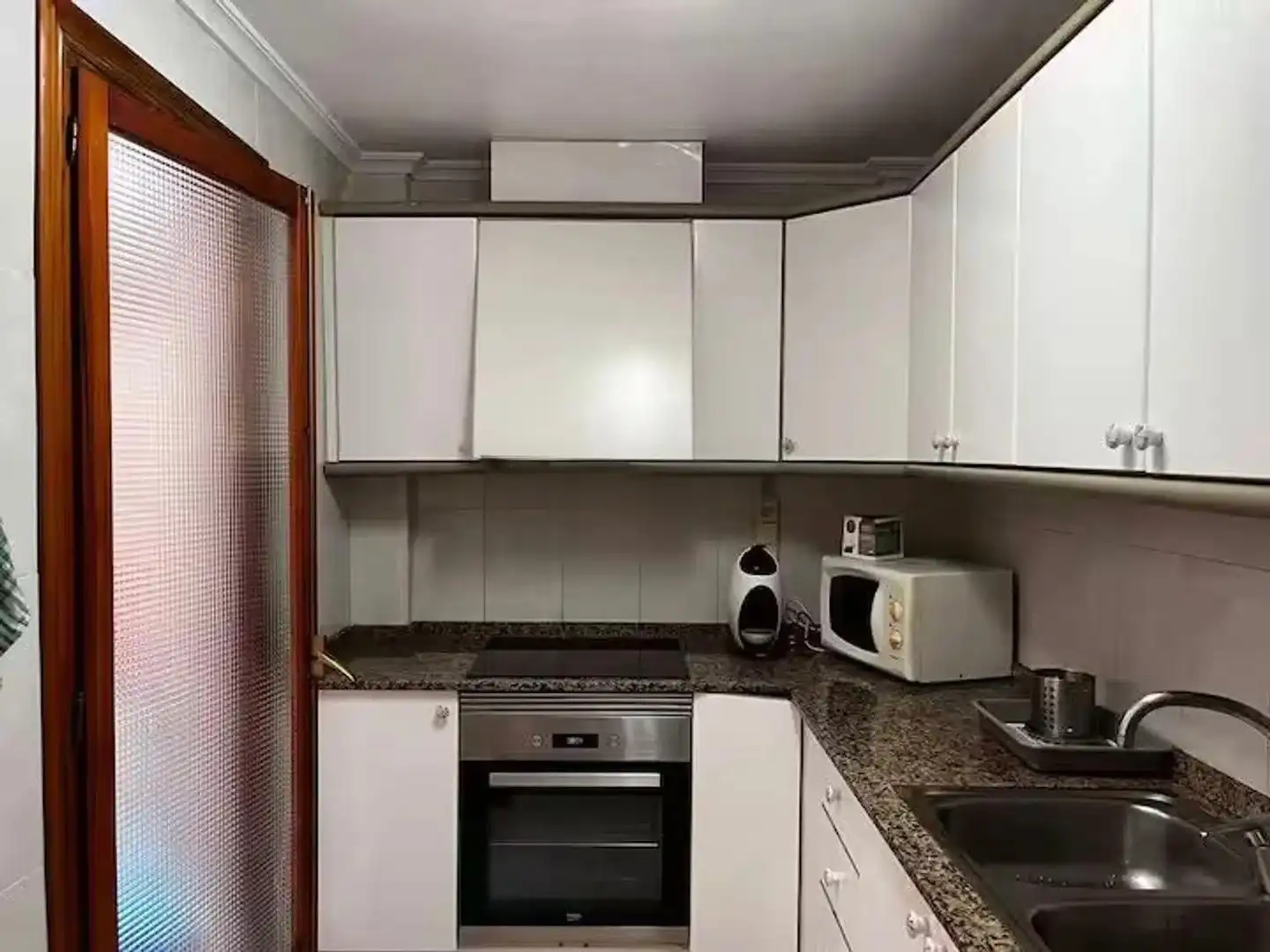 Cocina de Casa o chalet de alquiler en Santa Pola con Amueblado, Lavadora y Microondas