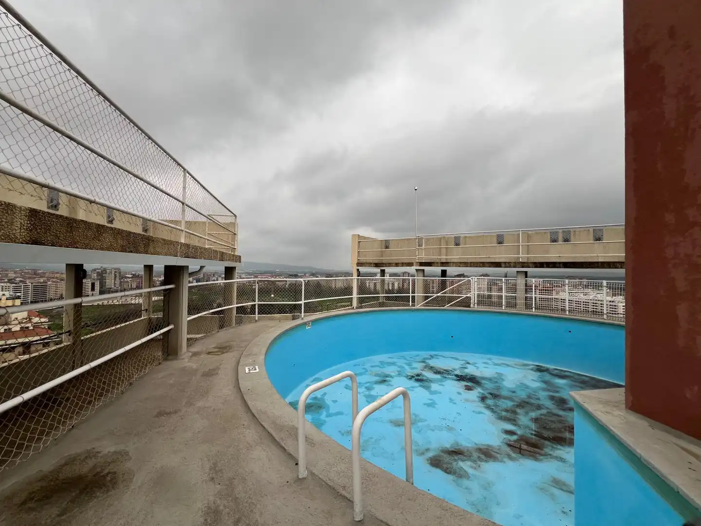 Swimming pool of Flat for sale in  Pamplona / Iruña  with Heating, Furnished and Balcony