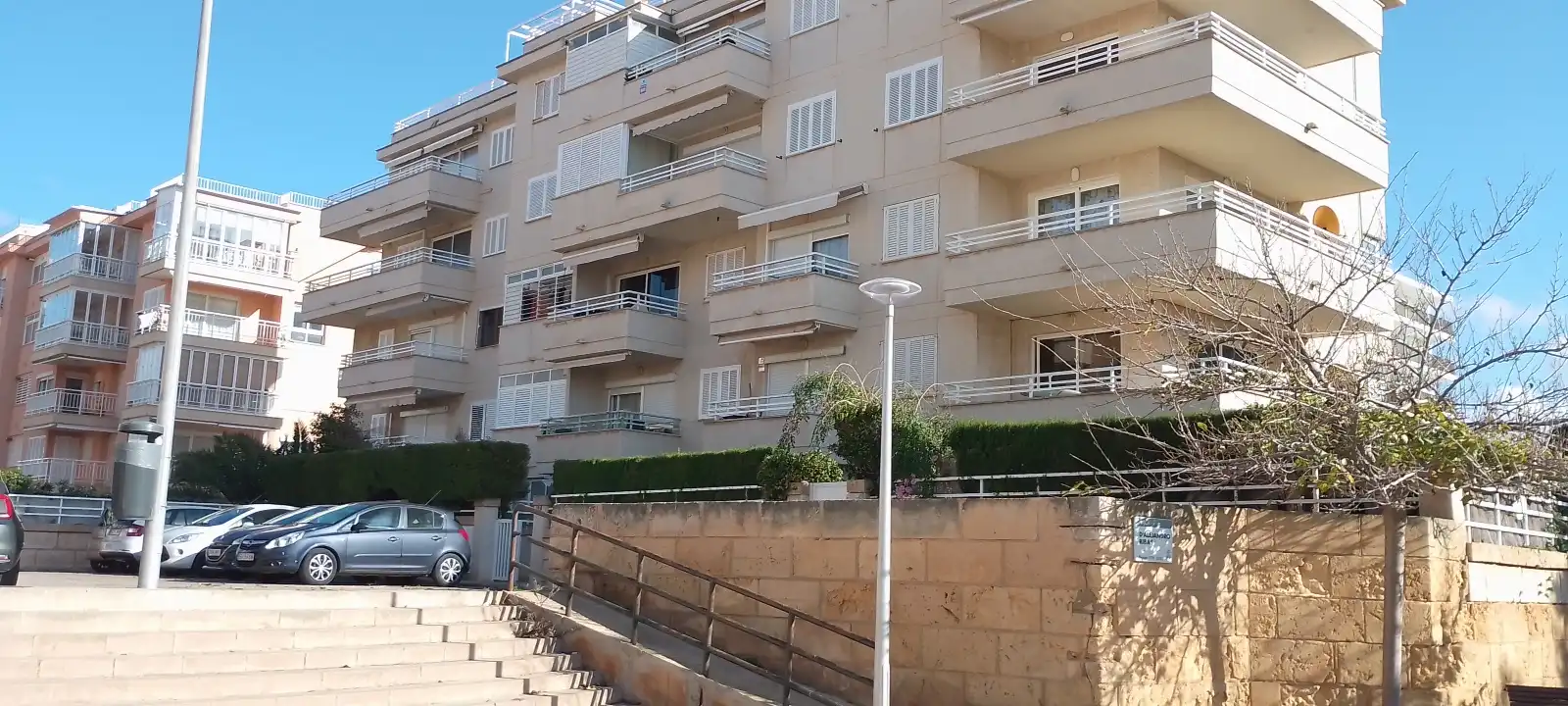 Vista exterior de Apartamento en venta en  Palma de Mallorca con Jardín privado
