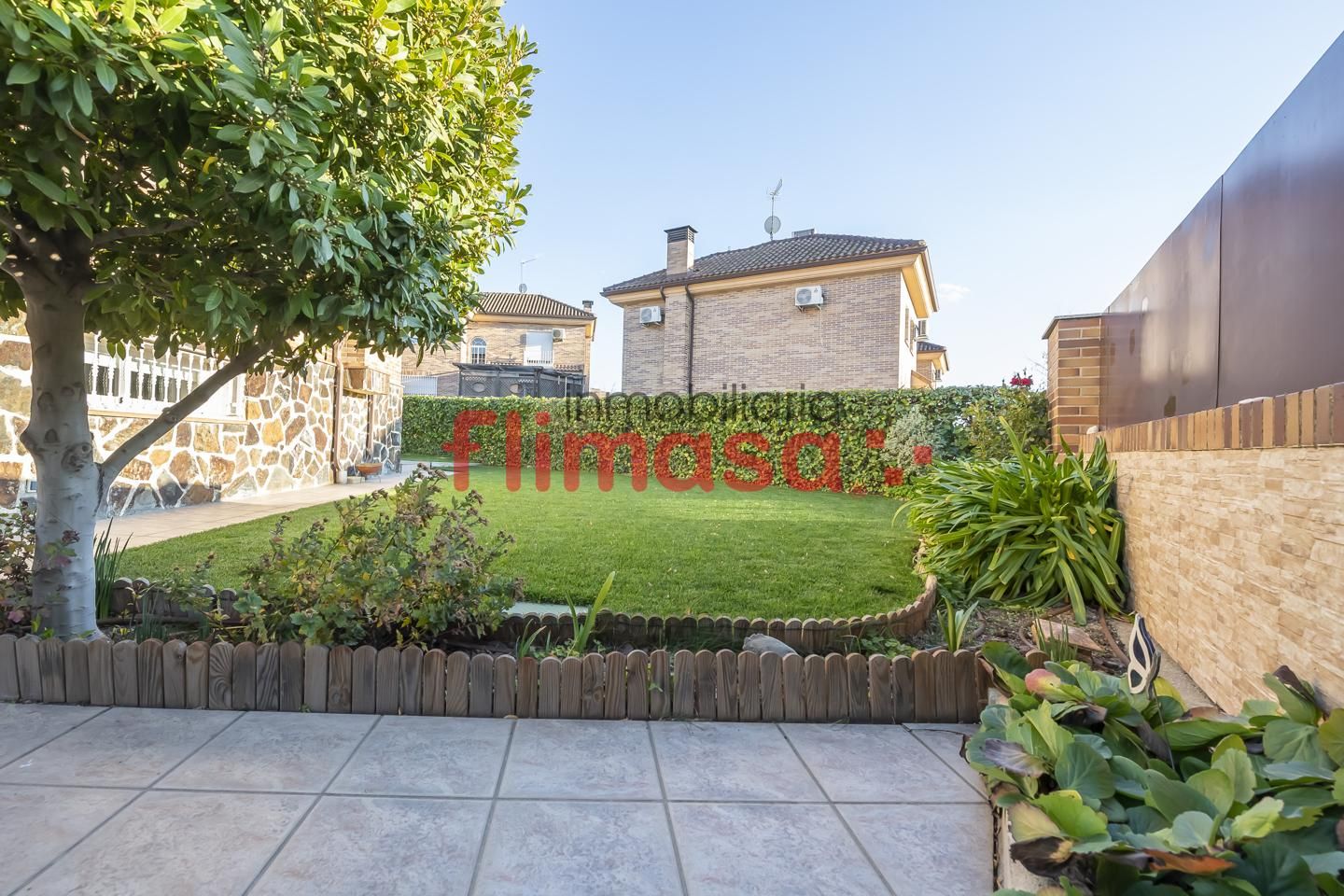 Garden of Single-family semi-detached for sale in Villaviciosa de Odón  with Heating, Private garden and Terrace