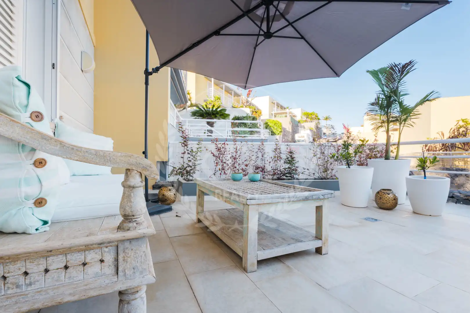 Terrassa de Casa adosada en venda en Santa Cruz de Tenerife amb Jardí privat, Terrassa i Moblat