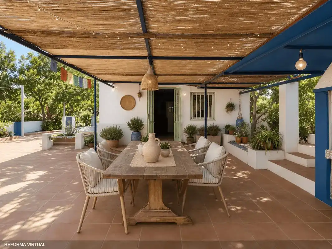 Terrassa de Finca rústica en venda en Pedralba amb Calefacció, Jardí privat i Terrassa