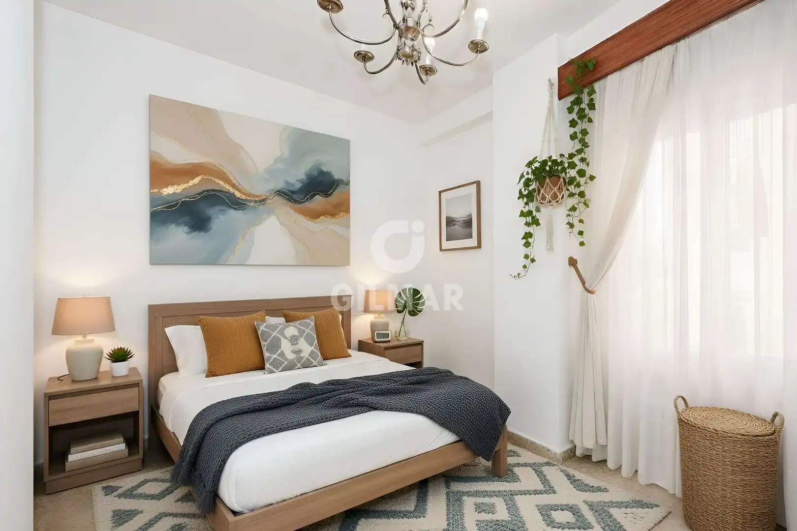 Bedroom of Flat for sale in Sevilla  with Heating and Private garden