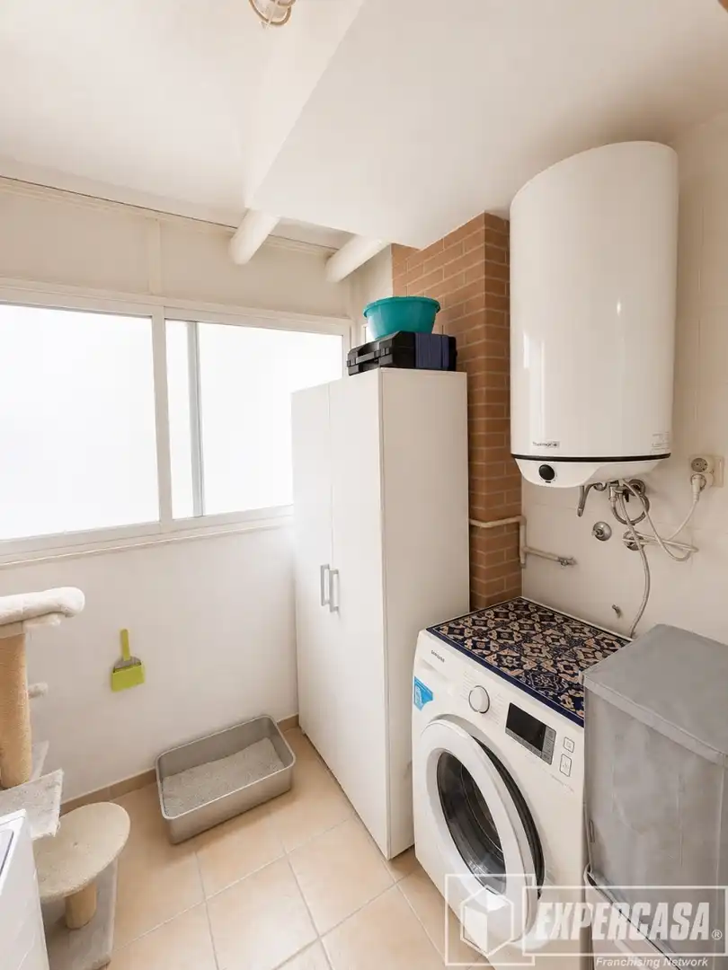 Kitchen of Flat for sale in Albal  with Air Conditioner, Terrace and Storage room