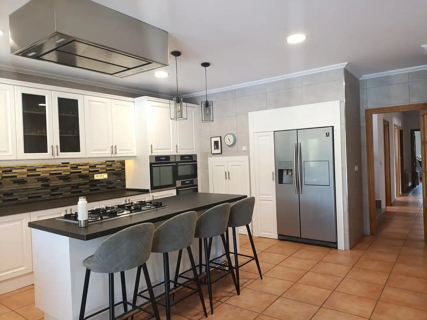 Cuina de Casa o xalet en venda en Totana amb Aire condicionat, Jardí privat i Terrassa