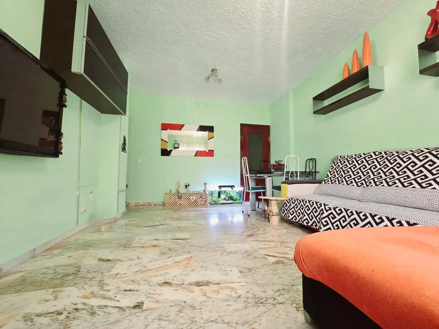 Wohnzimmer von Wohnung zum Verkauf in Sevilla mit Terrasse