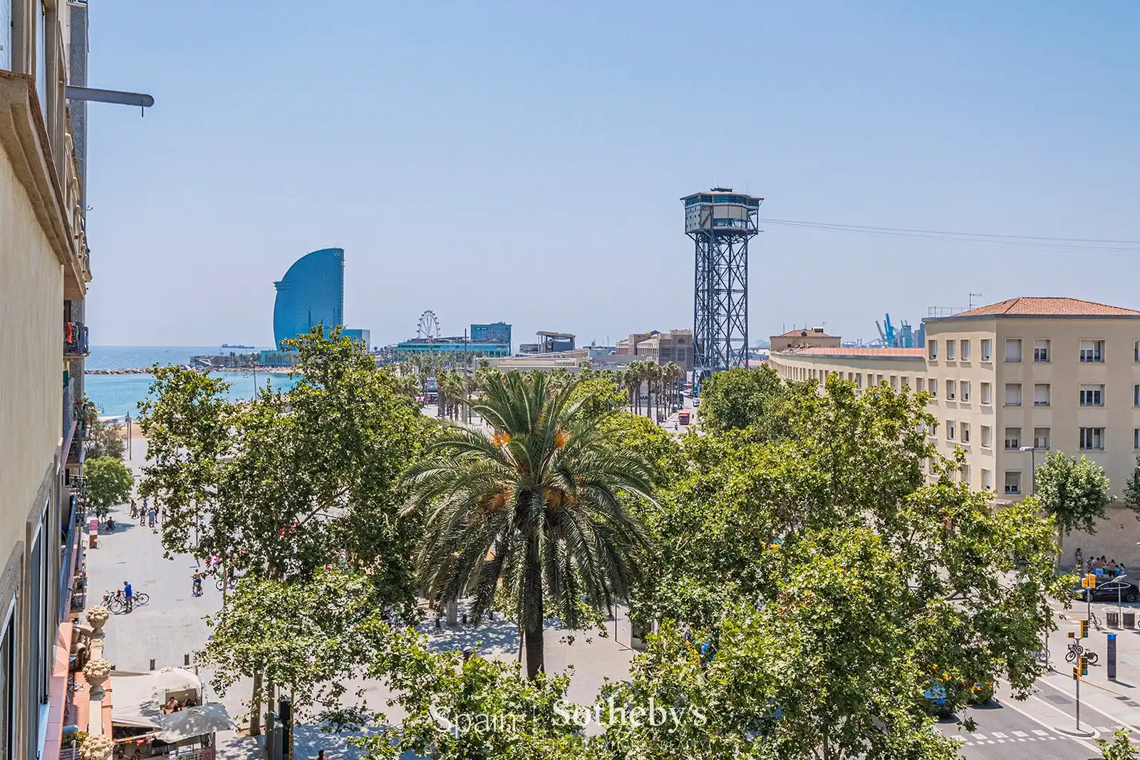 Vista exterior de Ático en venta en Barcelona con Aire acondicionado, Terraza y Piscina