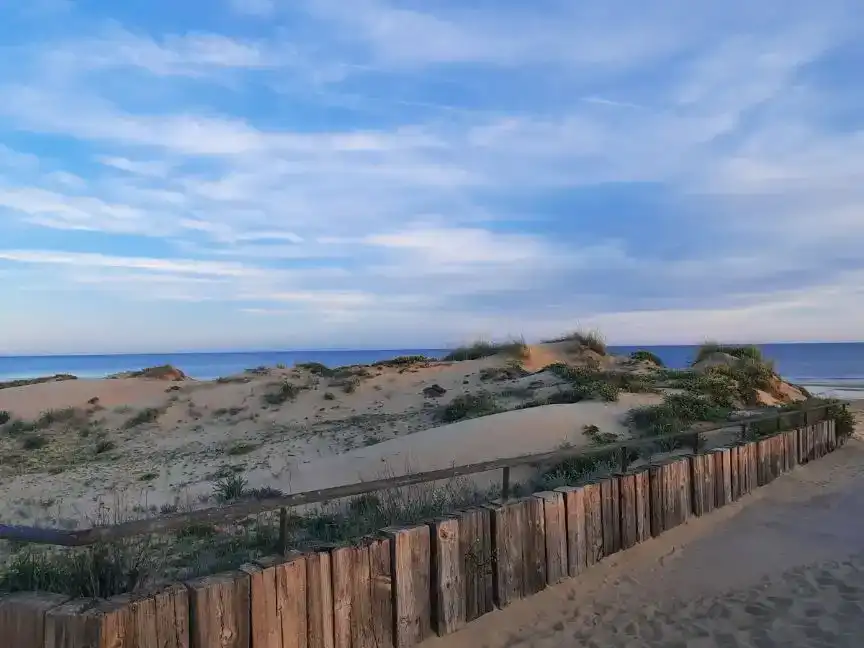 Außenansicht von Wohnung zum Verkauf in Isla Cristina mit Schwimmbad