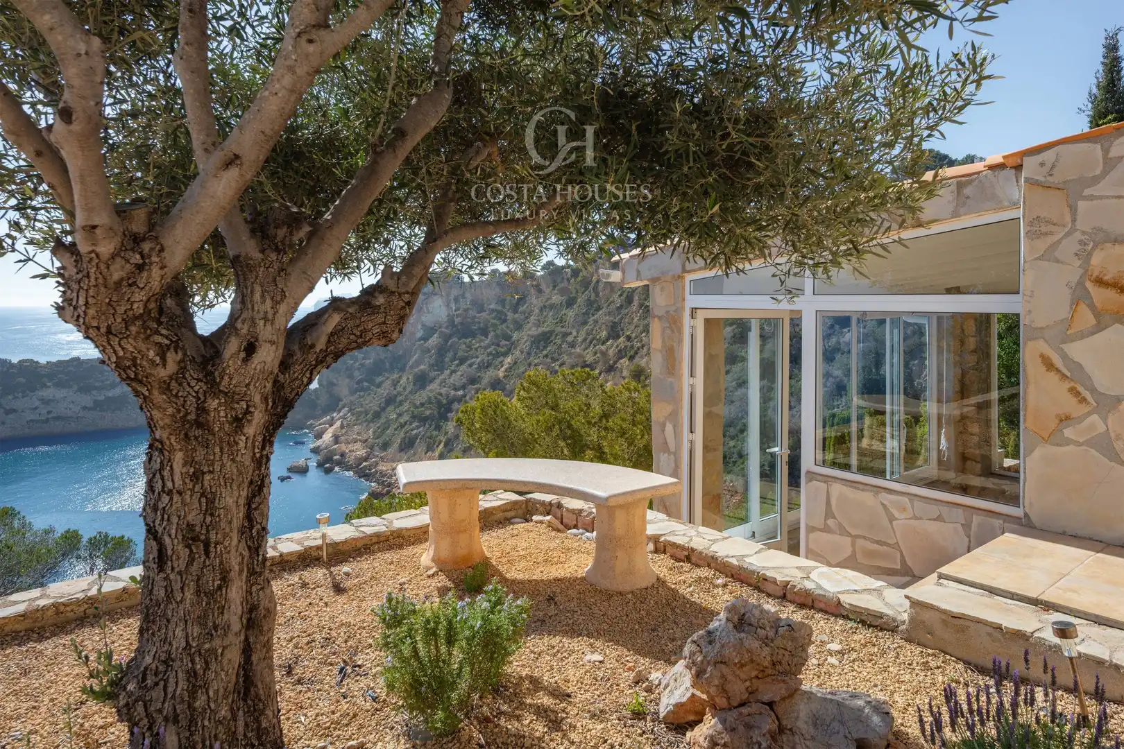 Garden of Houses for sale in Jávea / Xàbia  with Air Conditioner, Private garden and Terrace