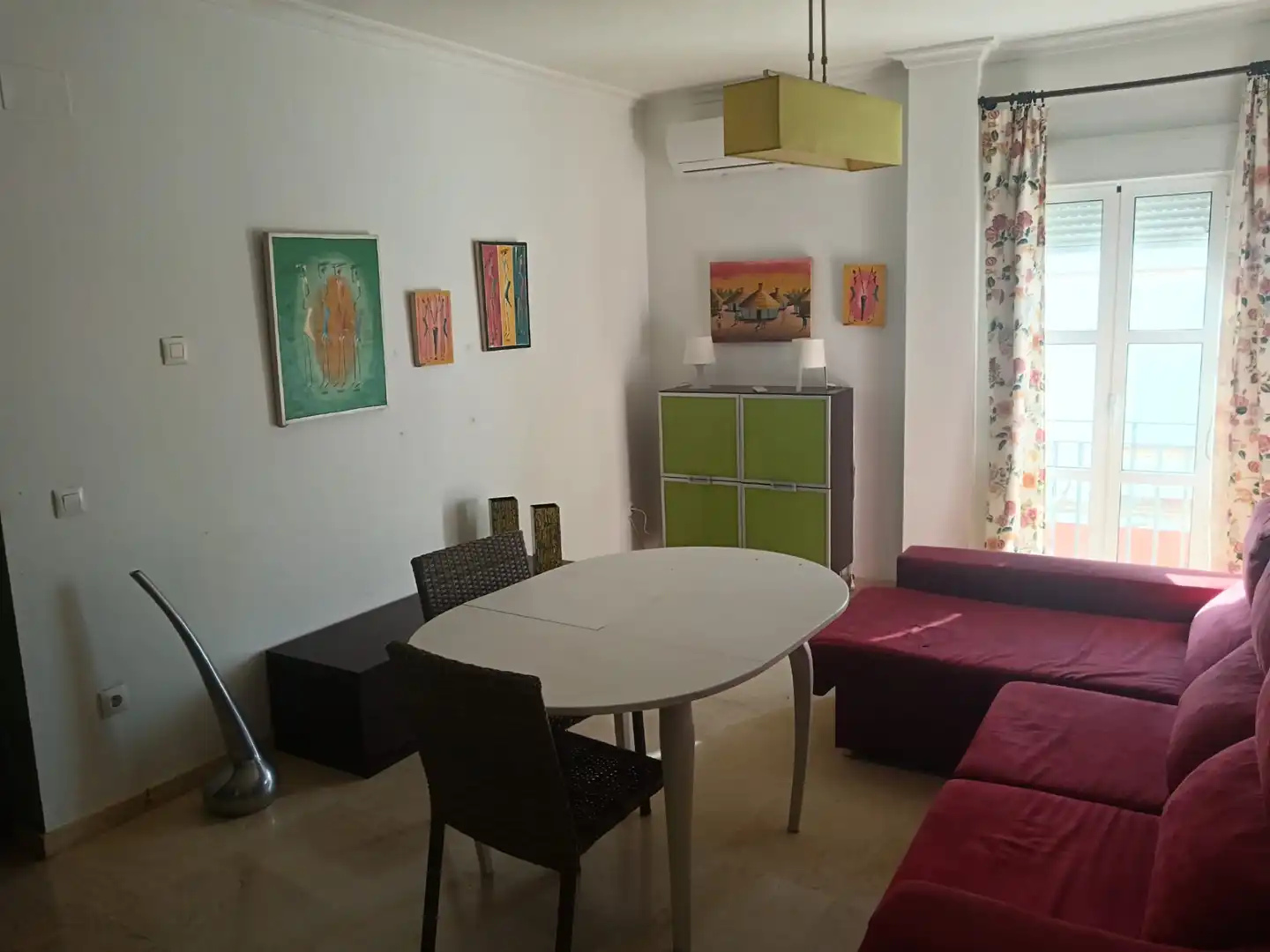 Comedor de Piso en venta en Sanlúcar la Mayor con Aire acondicionado, Calefacción y Terraza