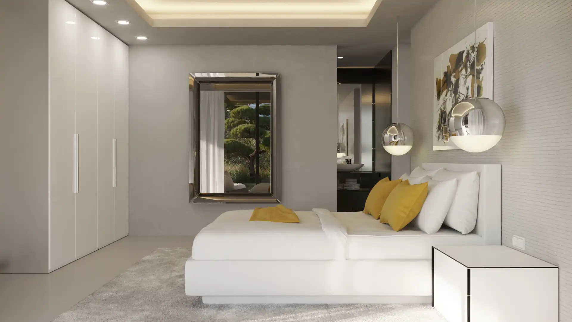 Dormitori de Casa o xalet en venda en Marbella amb Aire condicionat, Calefacció i Jardí privat