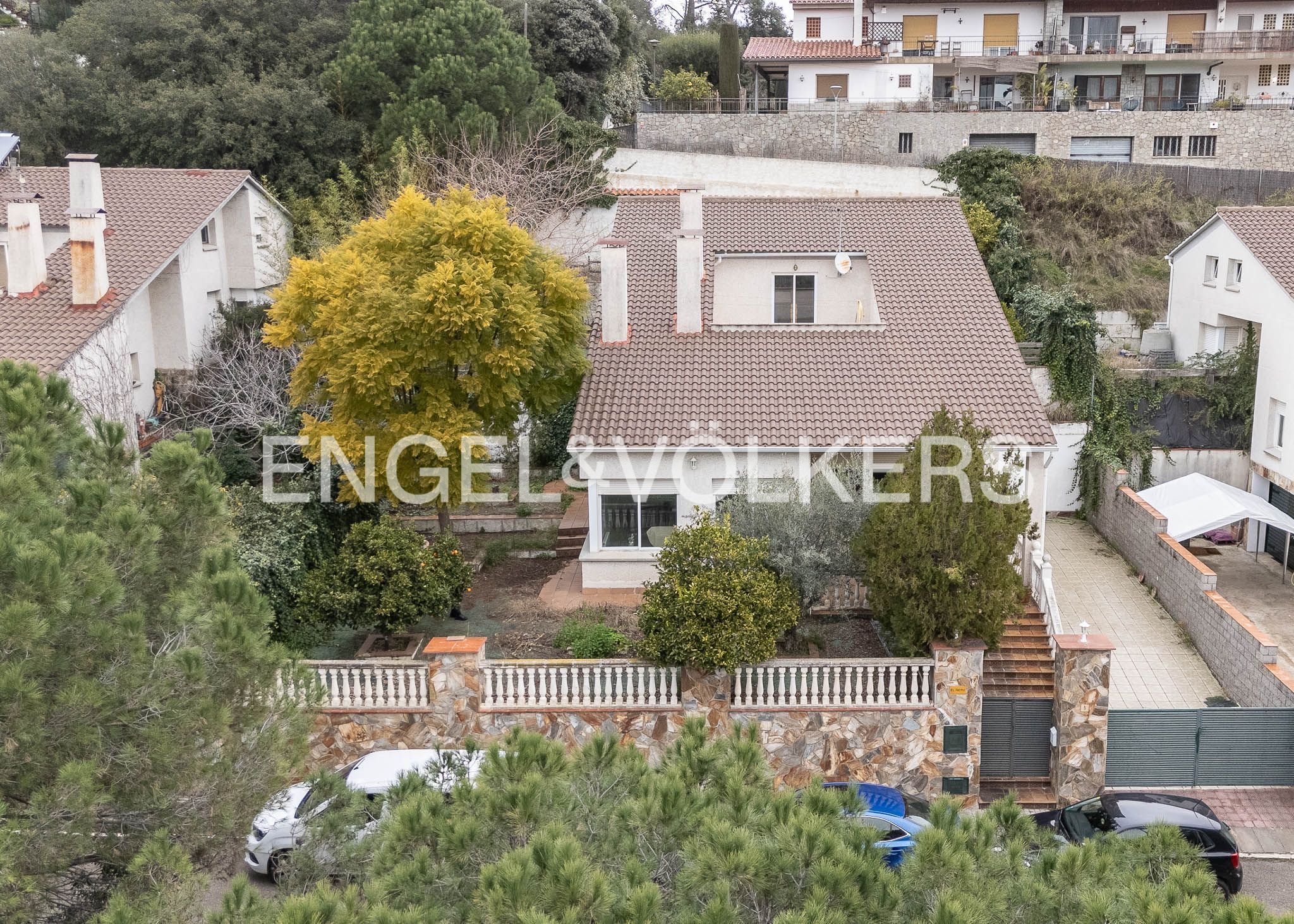 Exterior view of House or chalet for sale in Òrrius  with Air Conditioner, Heating and Private garden