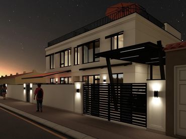 Bungalow amb balcó en venda a Nueva Torrevieja - Aguas Nuevas