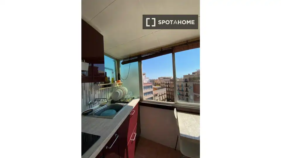 Flat with terrace to rent in Sants - Montjuïc, imagen 5