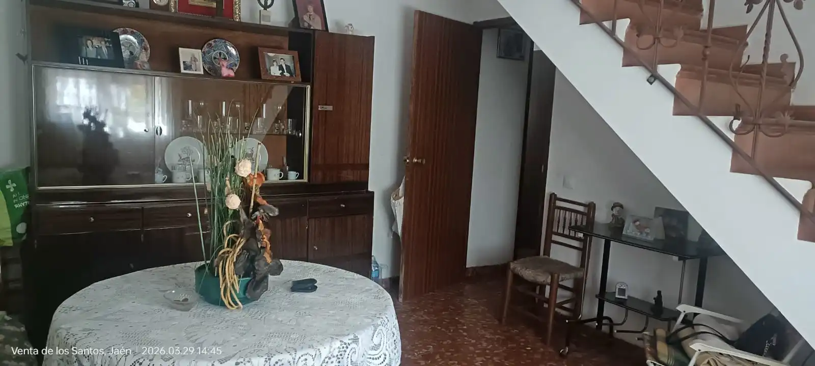Sala de estar de Casa adosada en venta en Montizón con Aire acondicionado, Calefacción y Jardín privado