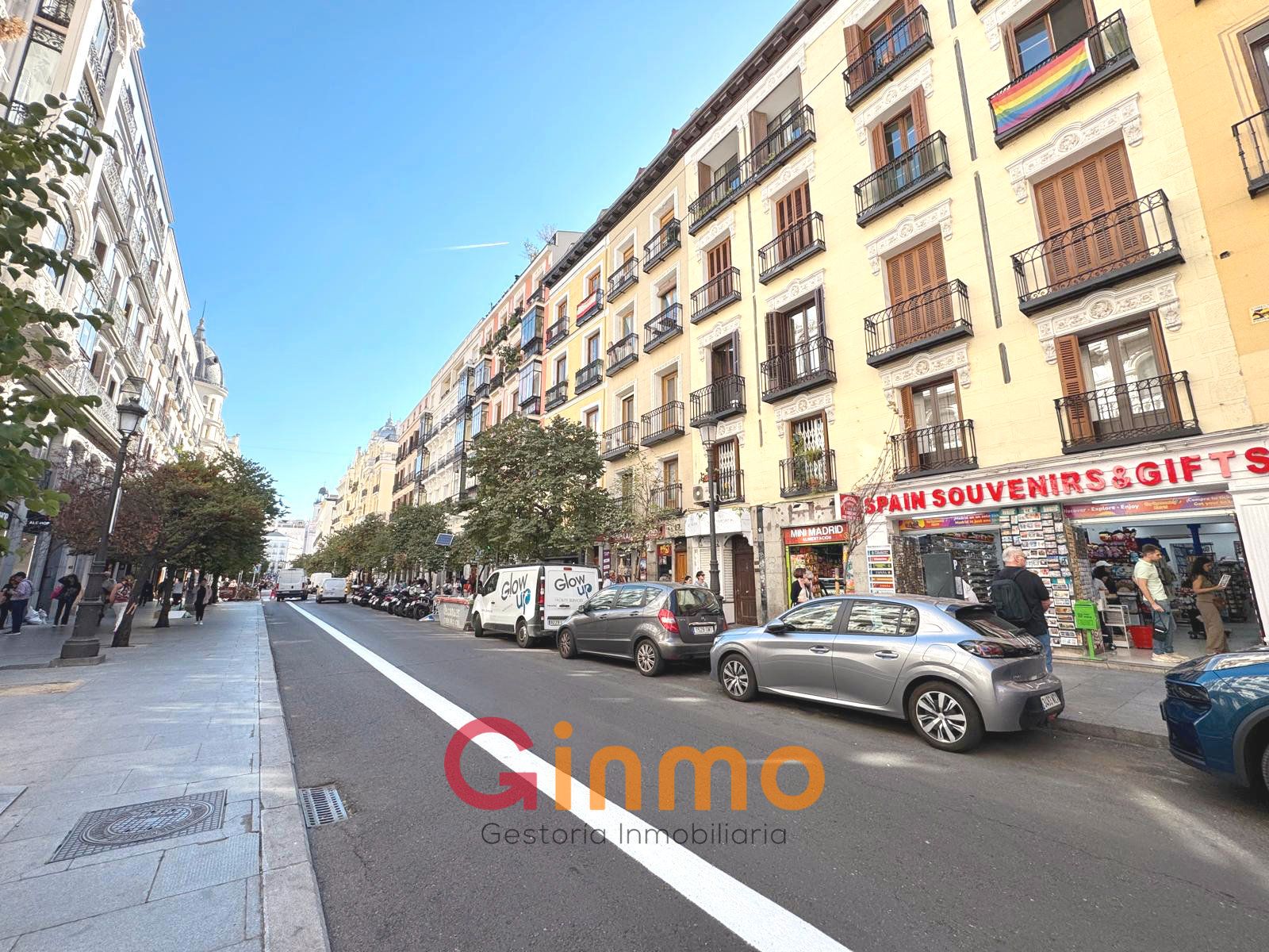 Vista exterior de Estudi de lloguer en  Madrid Capital amb Calefacció i Moblat