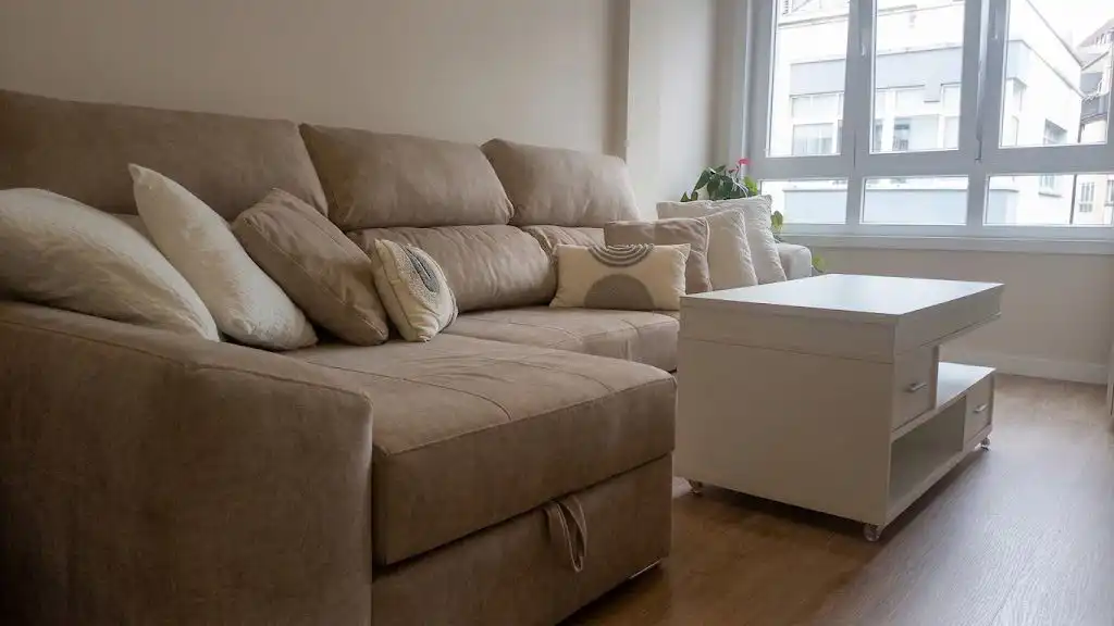 Sala de estar de Piso en venta en A Coruña Capital  con Calefacción