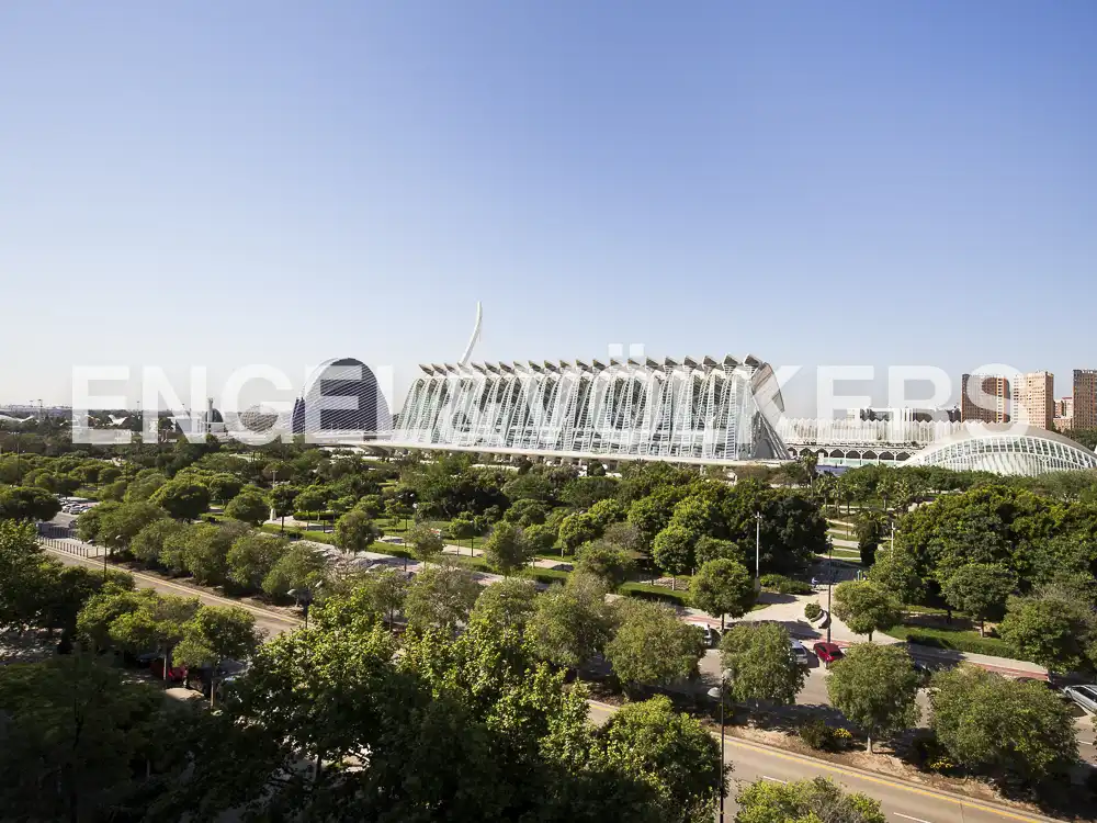 Vista exterior de Pis de lloguer en Valencia amb Aire condicionat, Calefacció i Terrassa