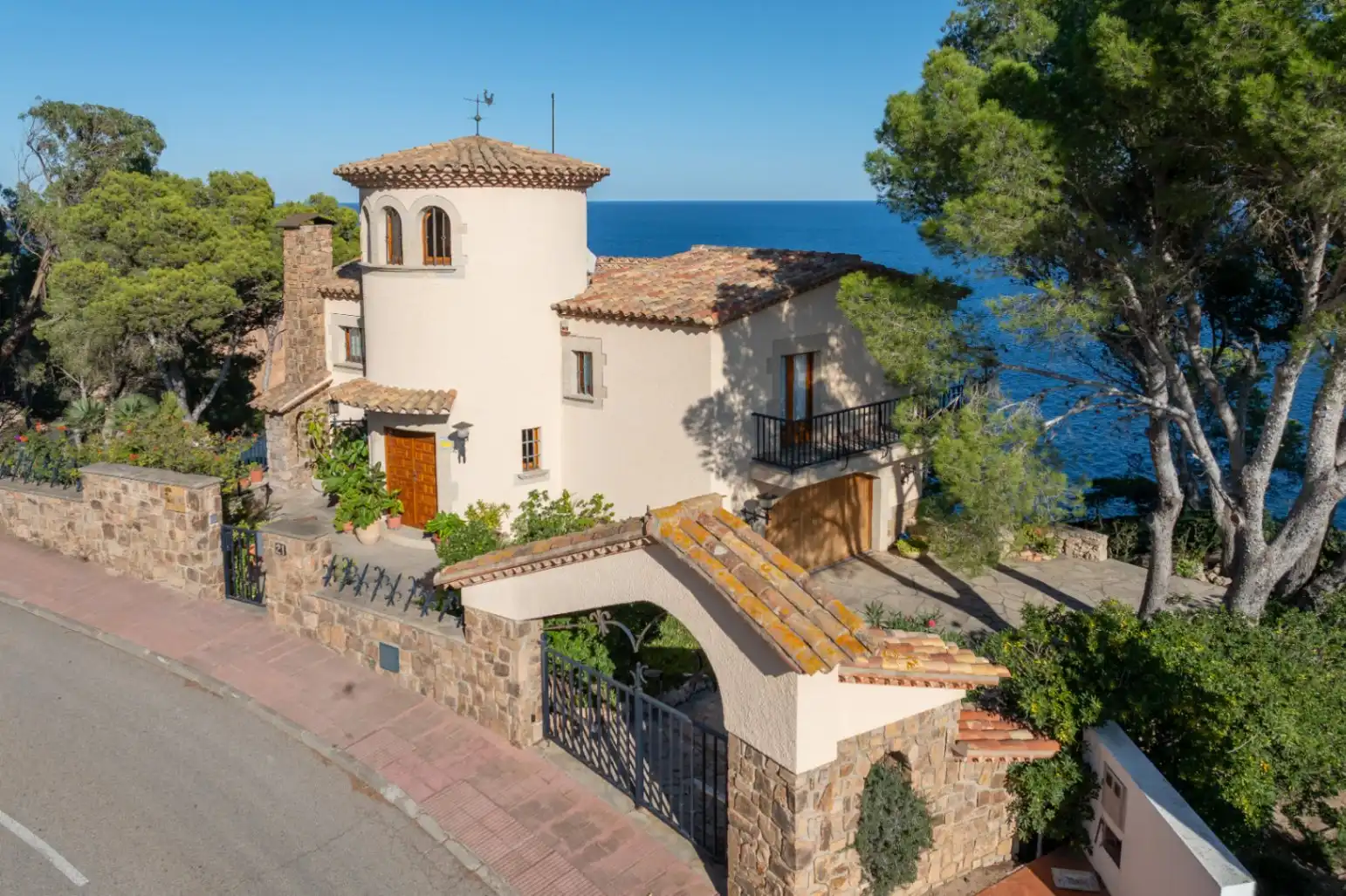 Vista exterior de Casa o chalet en venta en Palafrugell con Aire acondicionado, Calefacción y Jardín privado