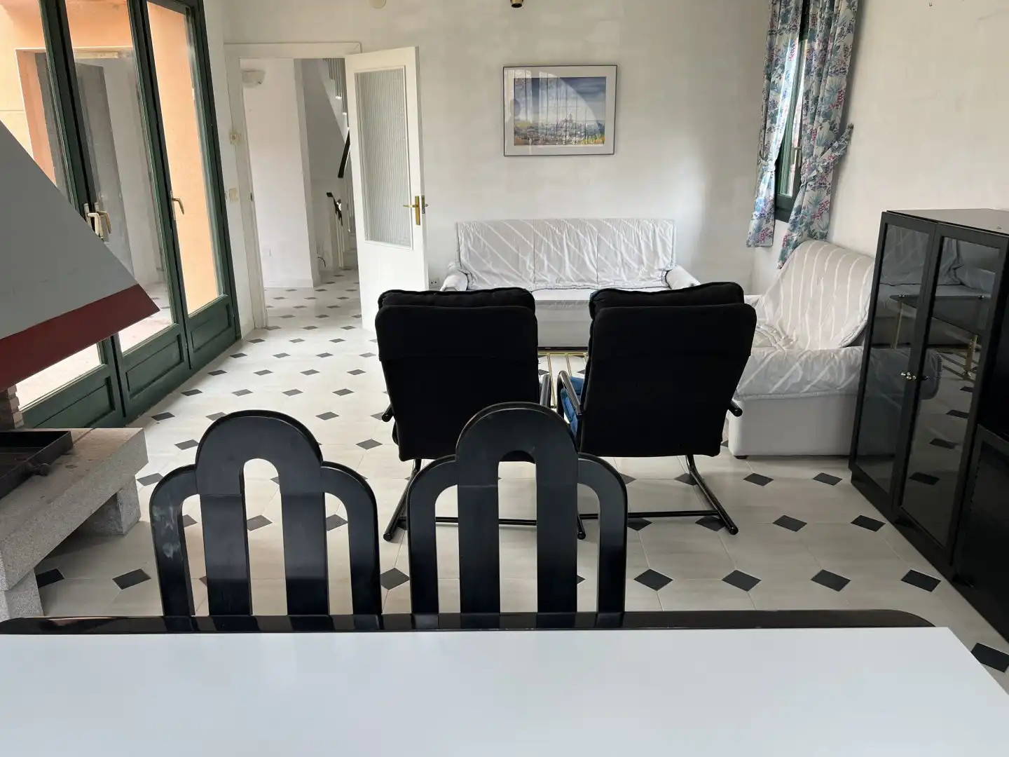 Comedor de Casa o chalet en venta en Torrecaballeros con Calefacción, Jardín privado y Piscina