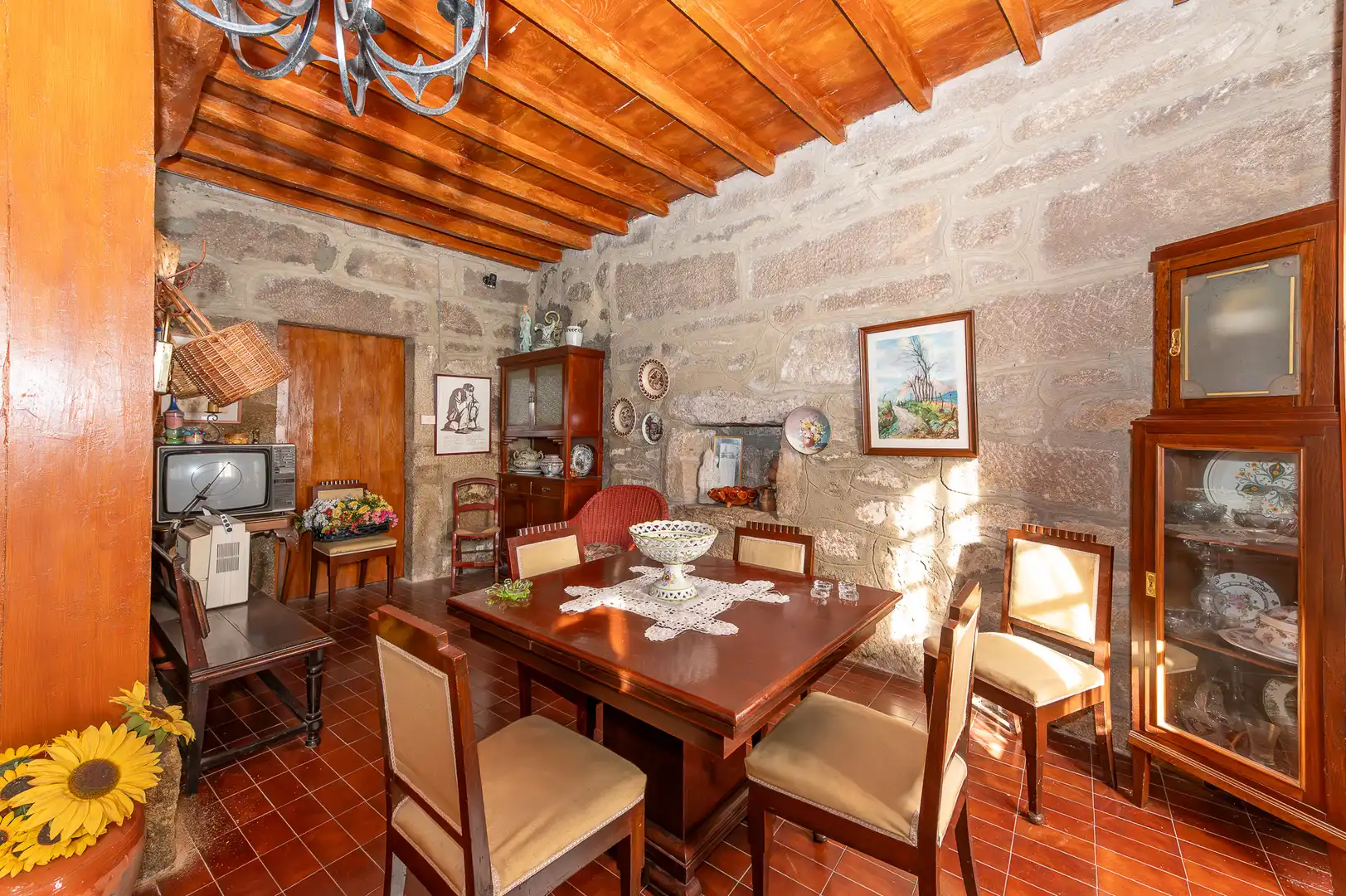 Dining room of Country homes for sale in Maside  with Furnished