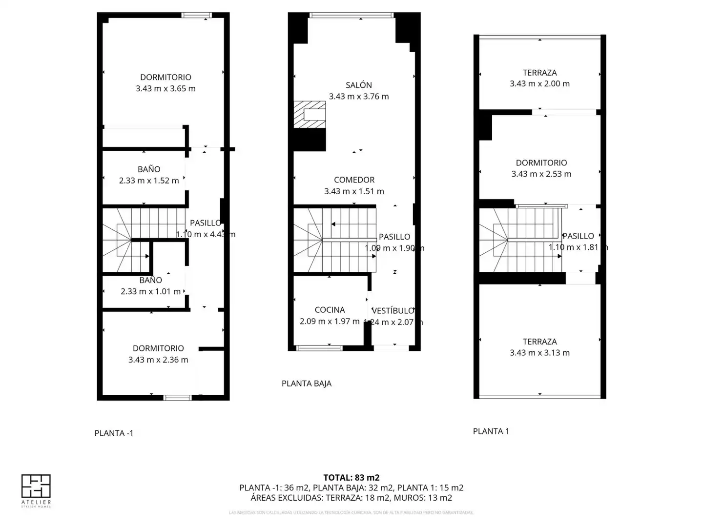 Tríplex con terraza en venta en PEÑA TELERA AG.LATAS 1, imagen 40