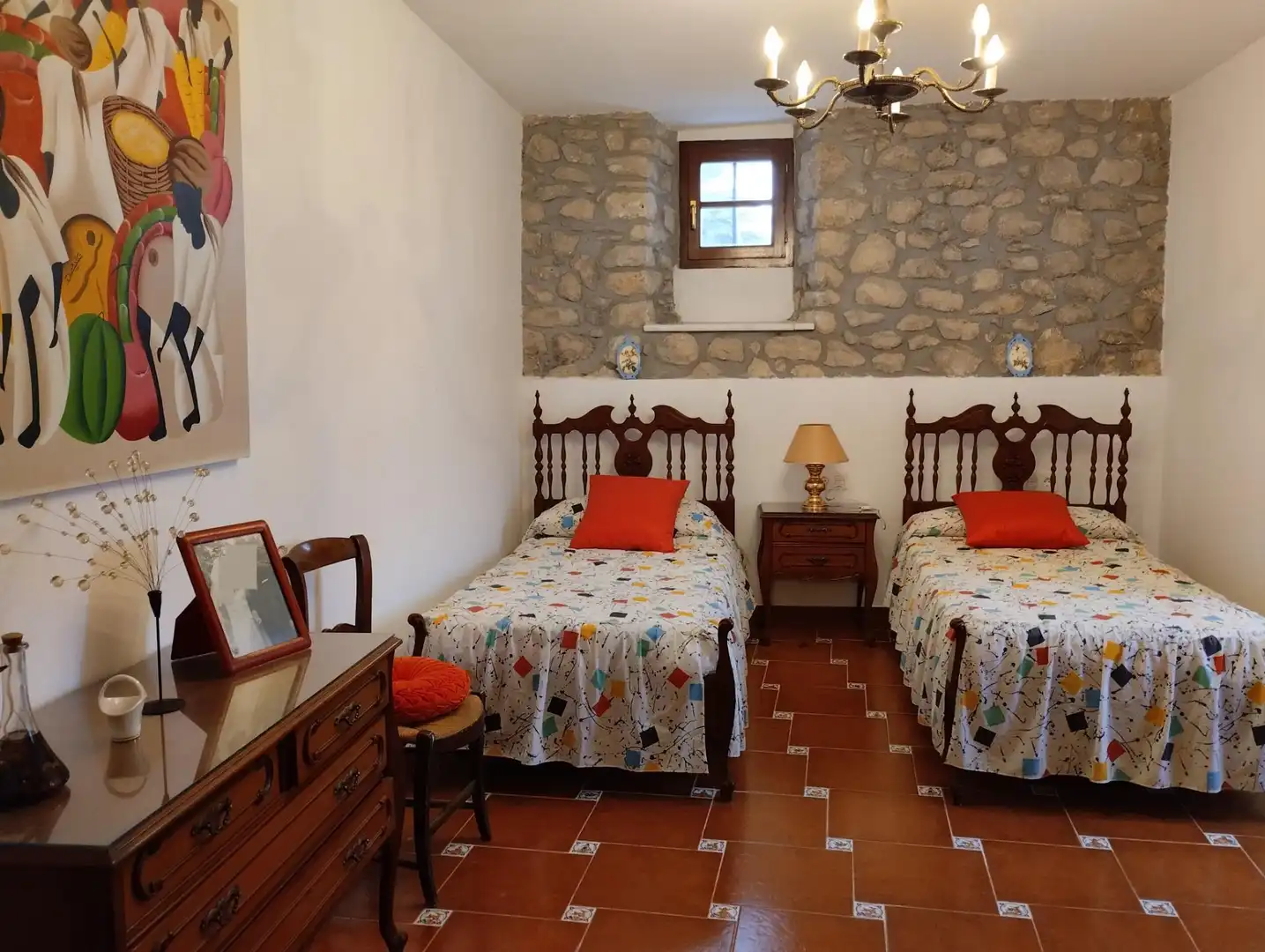 Bedroom of Houses for sale in Valle de Mena  with Private garden, Furnished and Balcony