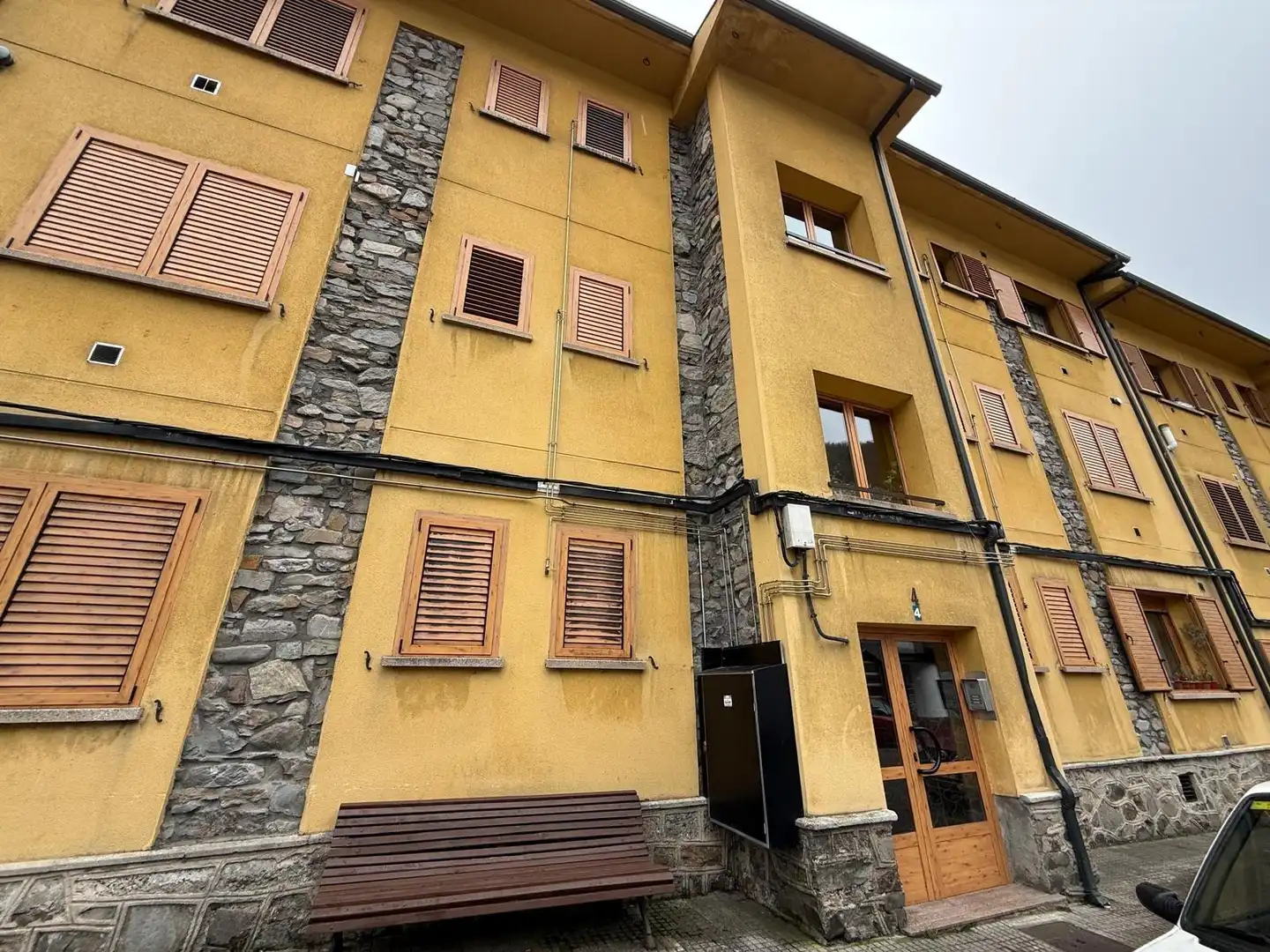 Vista exterior de Piso en venta en Degaña con Trastero y Amueblado