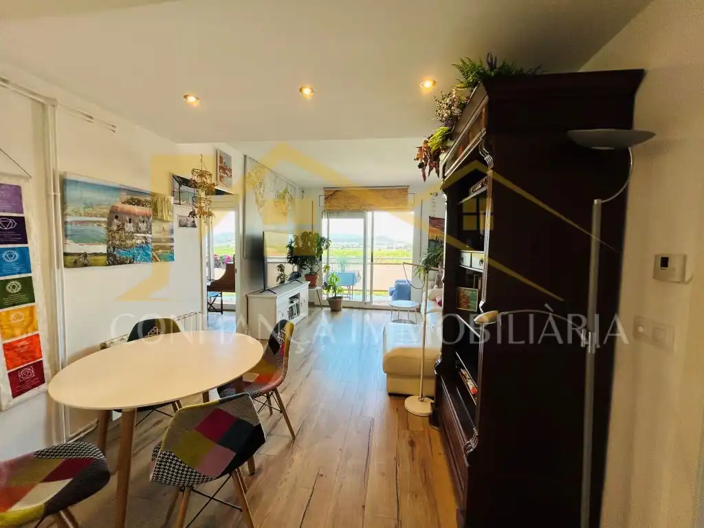 Wohnzimmer von Wohnung zum Verkauf in Blanes mit Schwimmbad