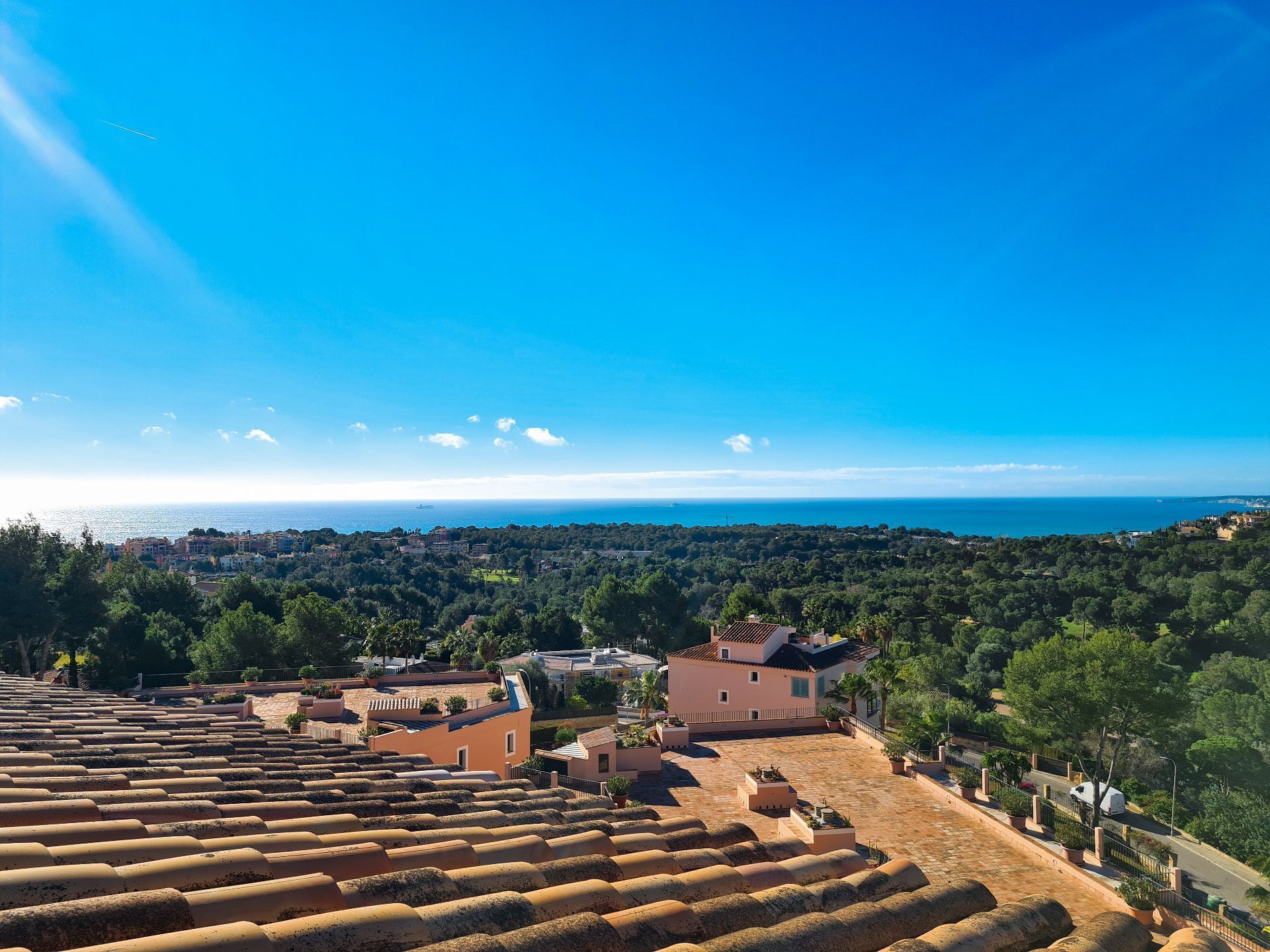Vista exterior de Ático en venta en Calvià con Aire acondicionado, Terraza y Trastero
