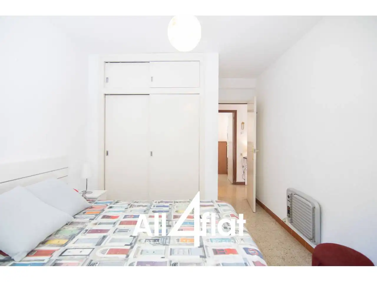 Bedroom of Flat for rent in Castelldefels  with Air Conditioner, Furnished and Balcony