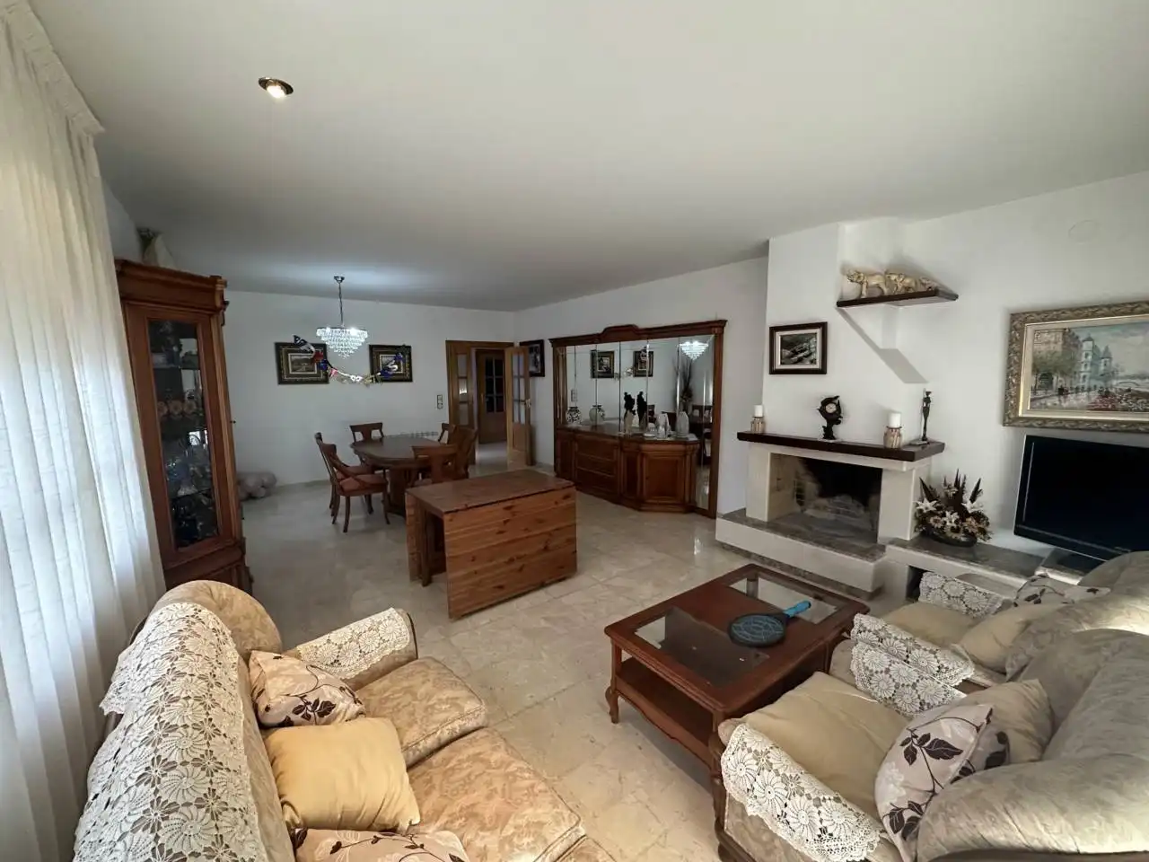 Living room of Houses for sale in Sentmenat  with Air Conditioner, Heating and Private garden