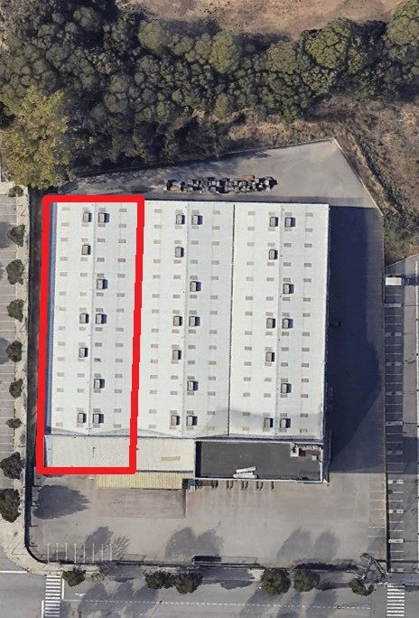 Vista exterior de Nau industrial de lloguer en Granollers