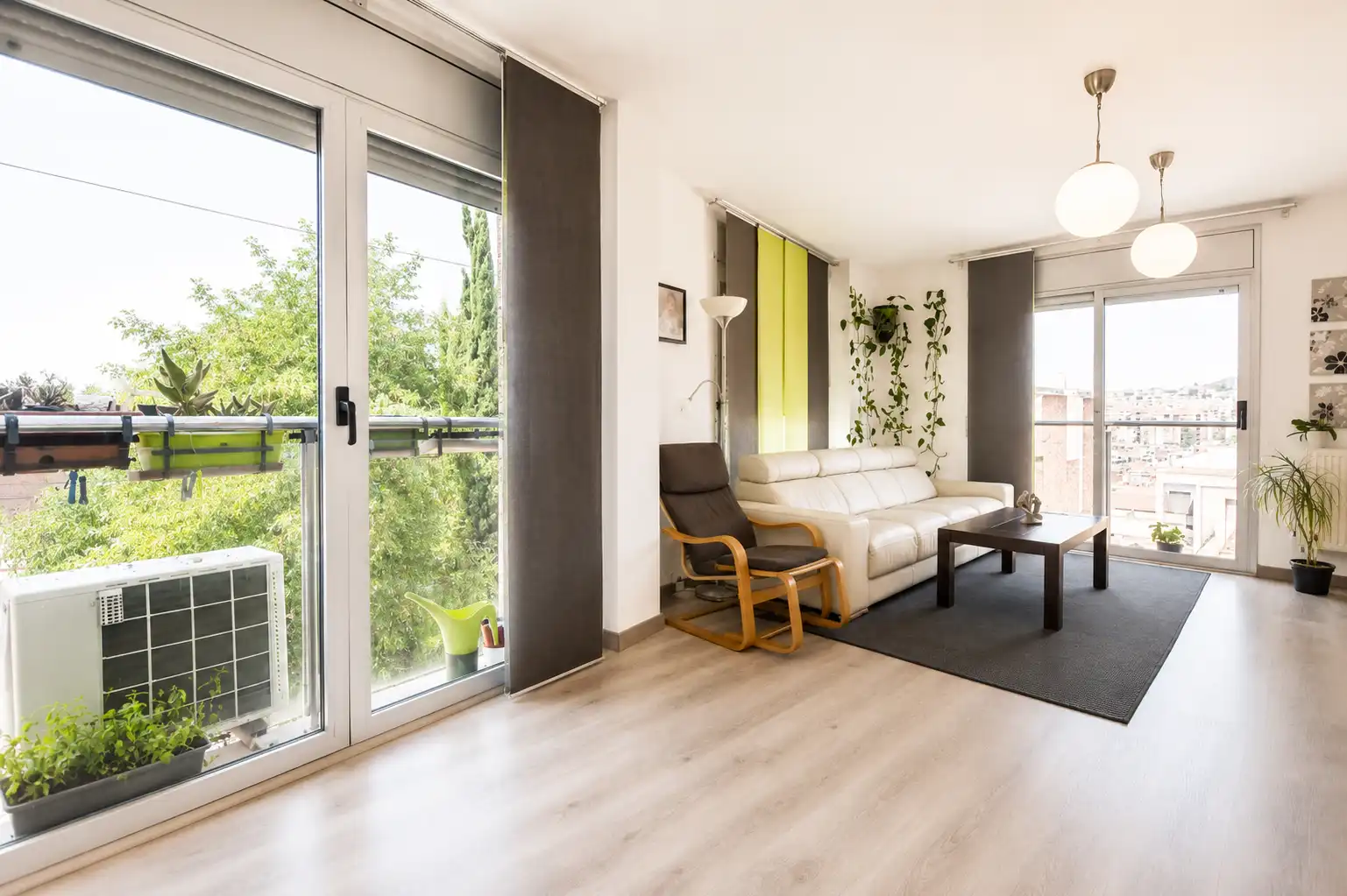 Sala de estar de Piso en venta en Badalona con Aire acondicionado y Calefacción