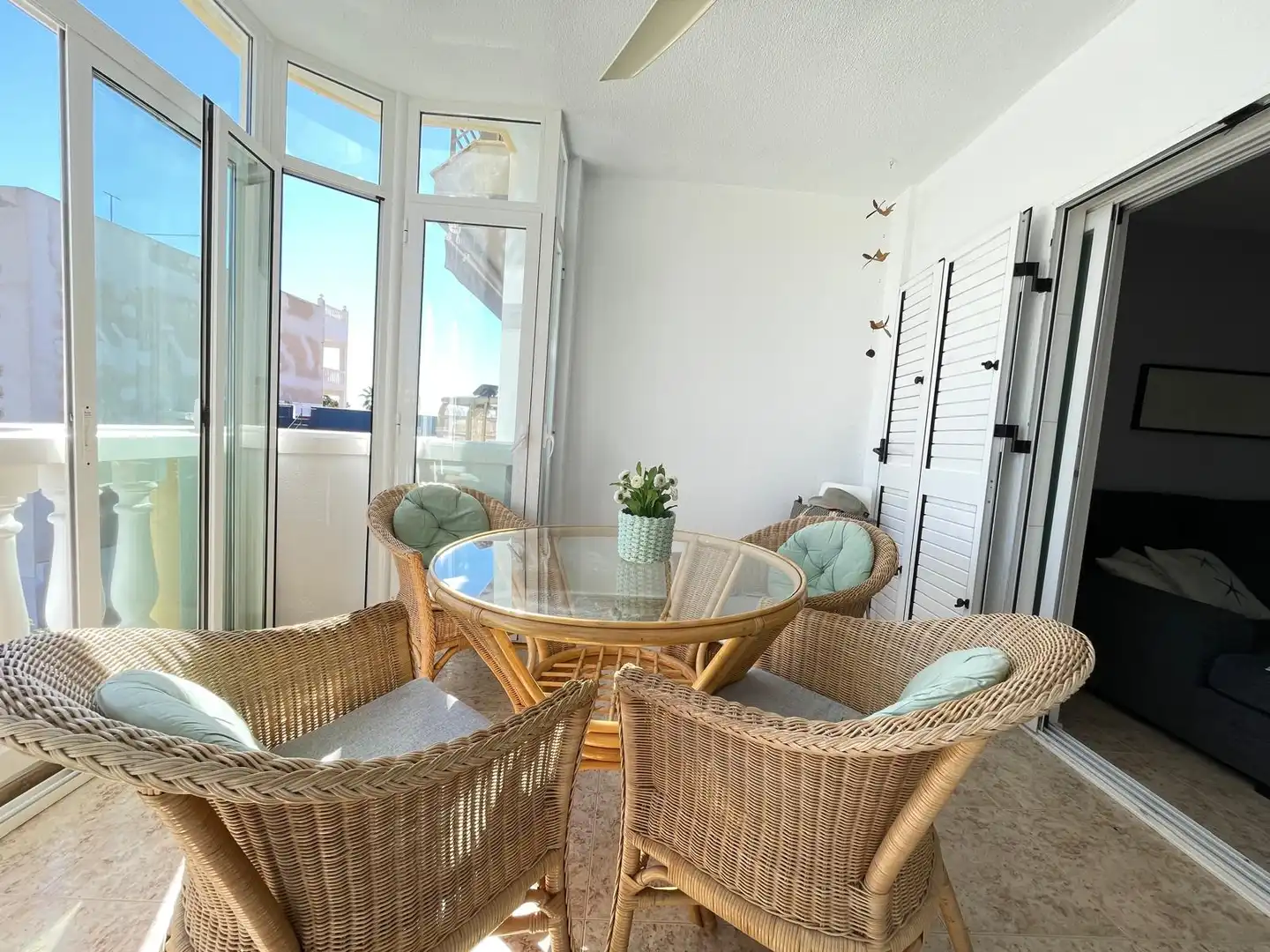 Terrassa de Apartament en venda en Moncofa amb Terrassa, Moblat i Forn