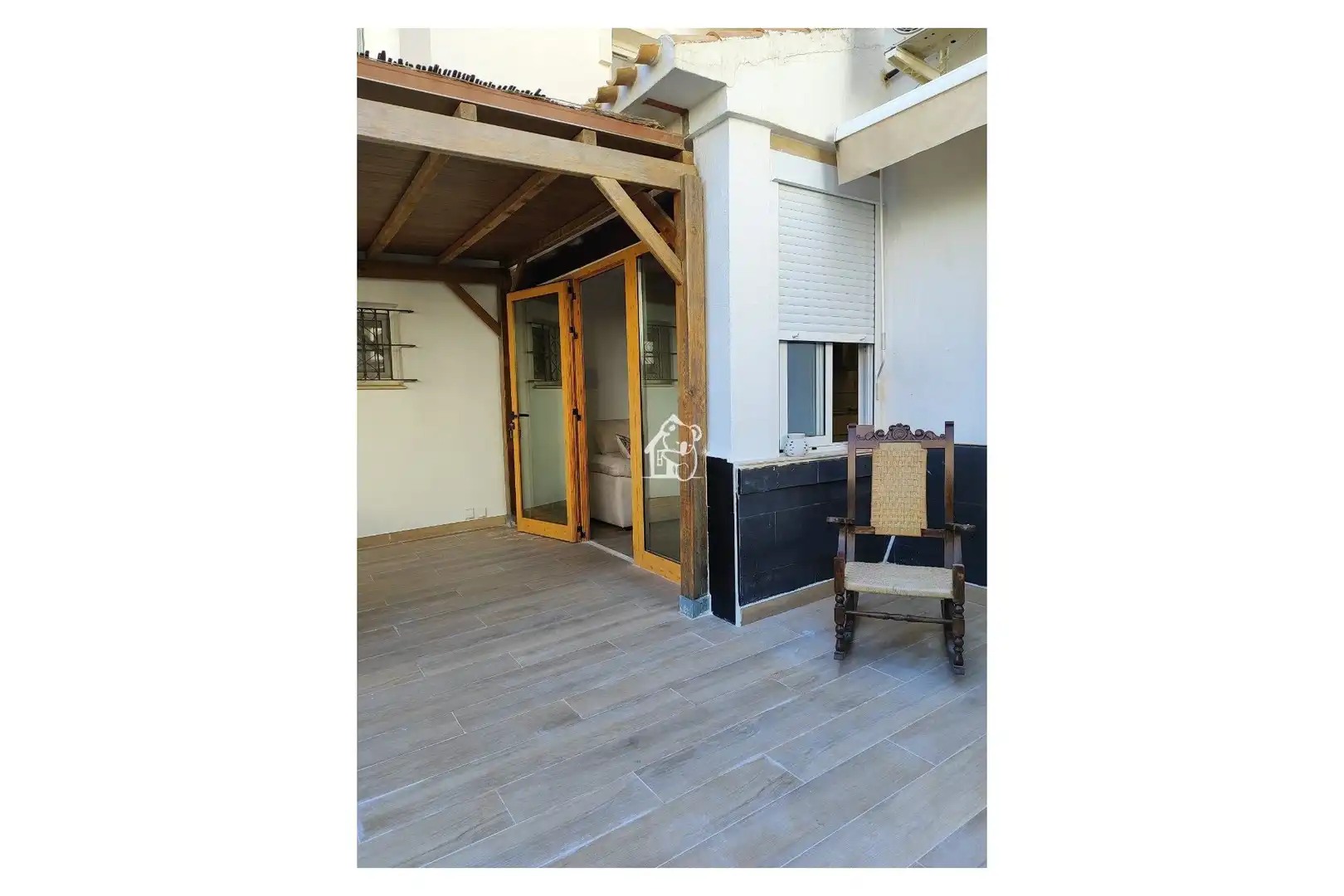 Terrassa de Apartament de lloguer en Orihuela amb Aire condicionat, Jardí privat i Terrassa