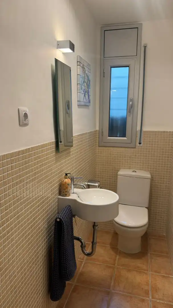 Bathroom of Apartments for sale in Llançà  with Air Conditioner, Heating and Private garden