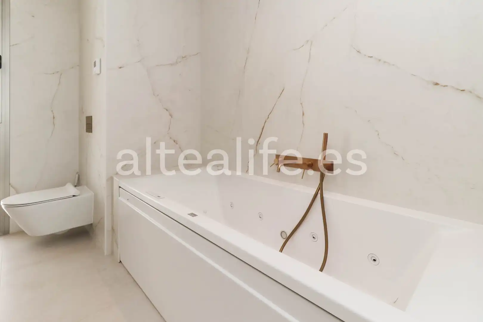 Baño de Casa o chalet en venta en Altea con Aire acondicionado, Jardín privado y Terraza