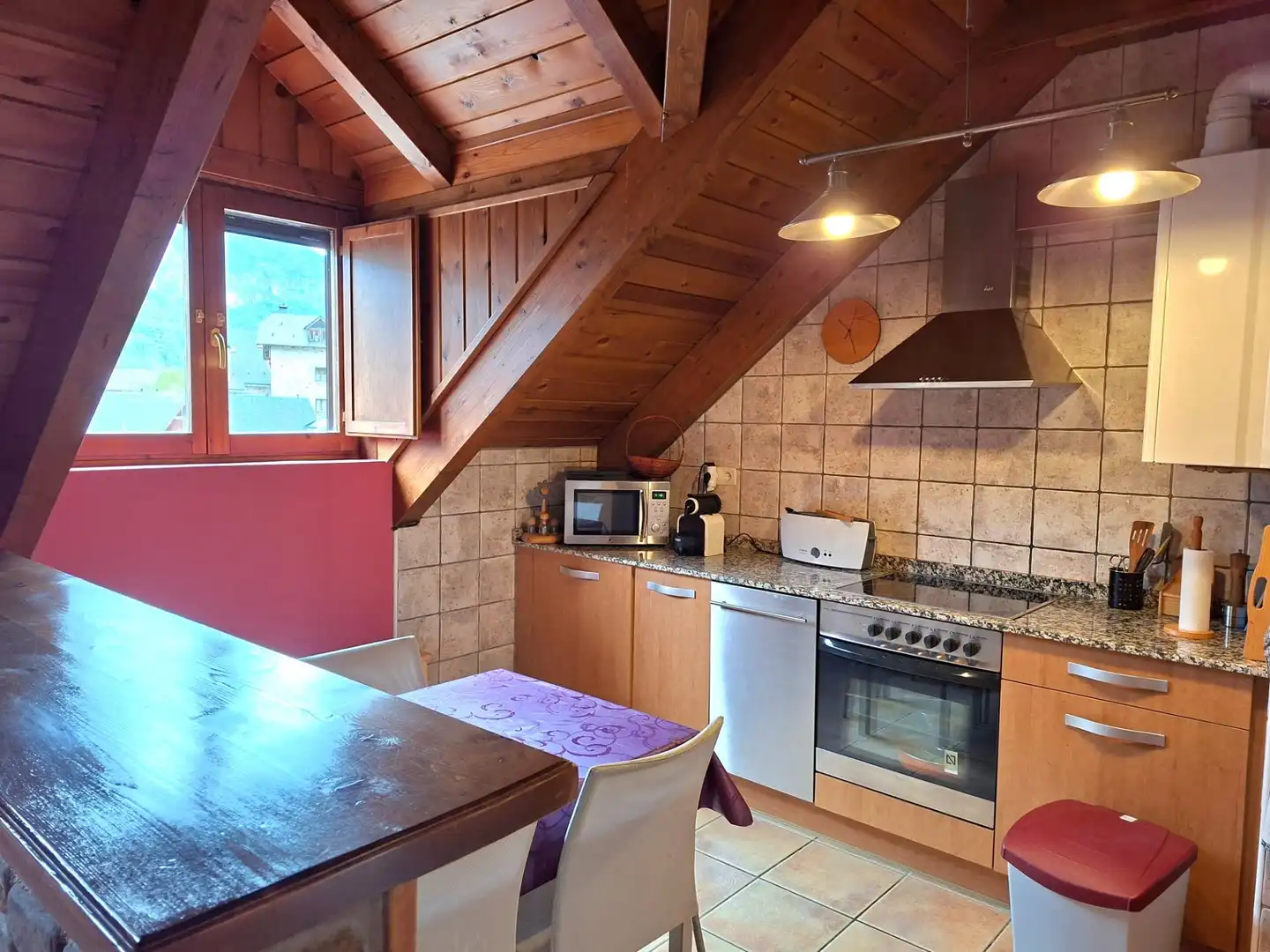Cocina de Ático en venta en Panticosa con Calefacción, Trastero y Amueblado