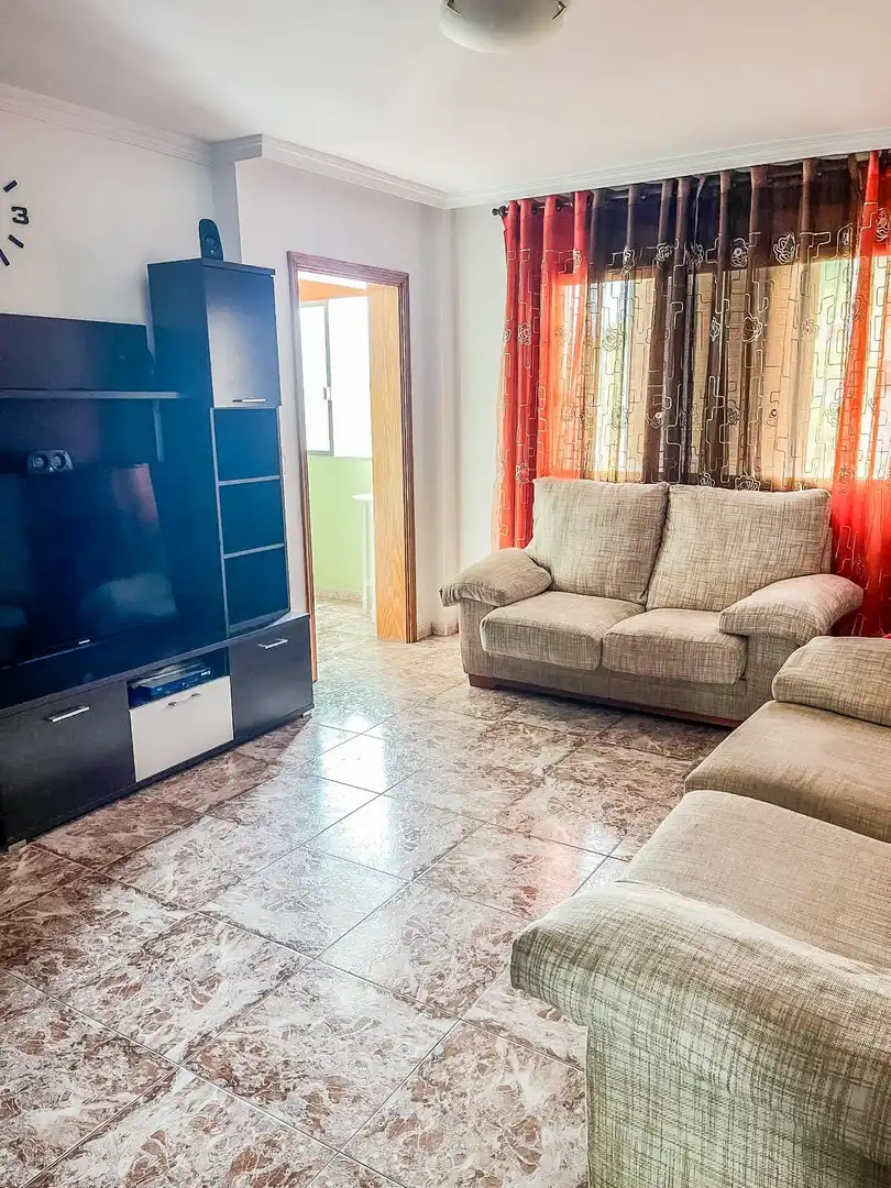 Sala de estar de Piso en venta en Santa Cruz de Tenerife con Amueblado