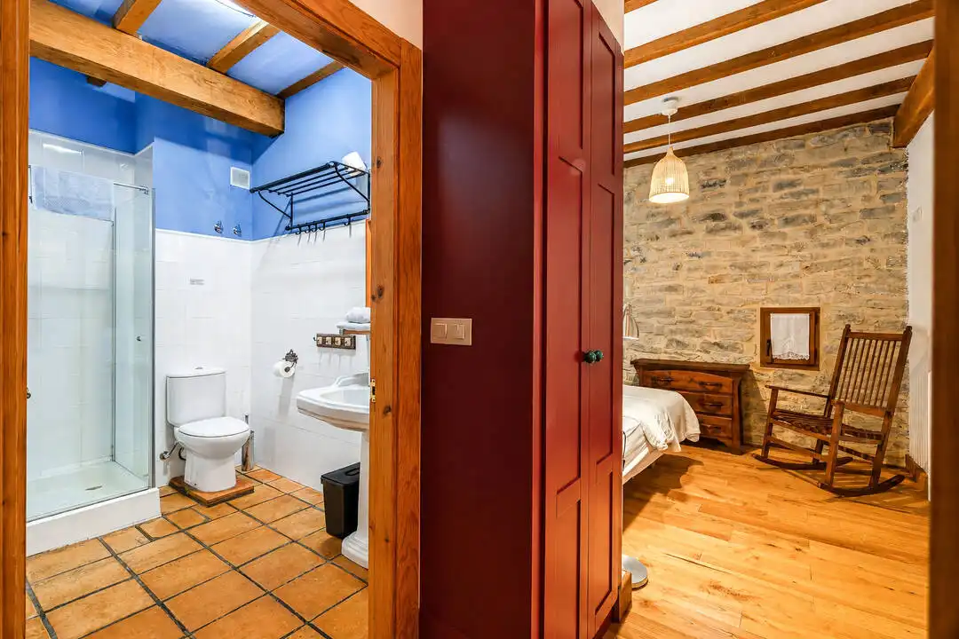 Baño de Casa o chalet en venta en Ayala / Aiara con Aire acondicionado, Calefacción y Jardín privado
