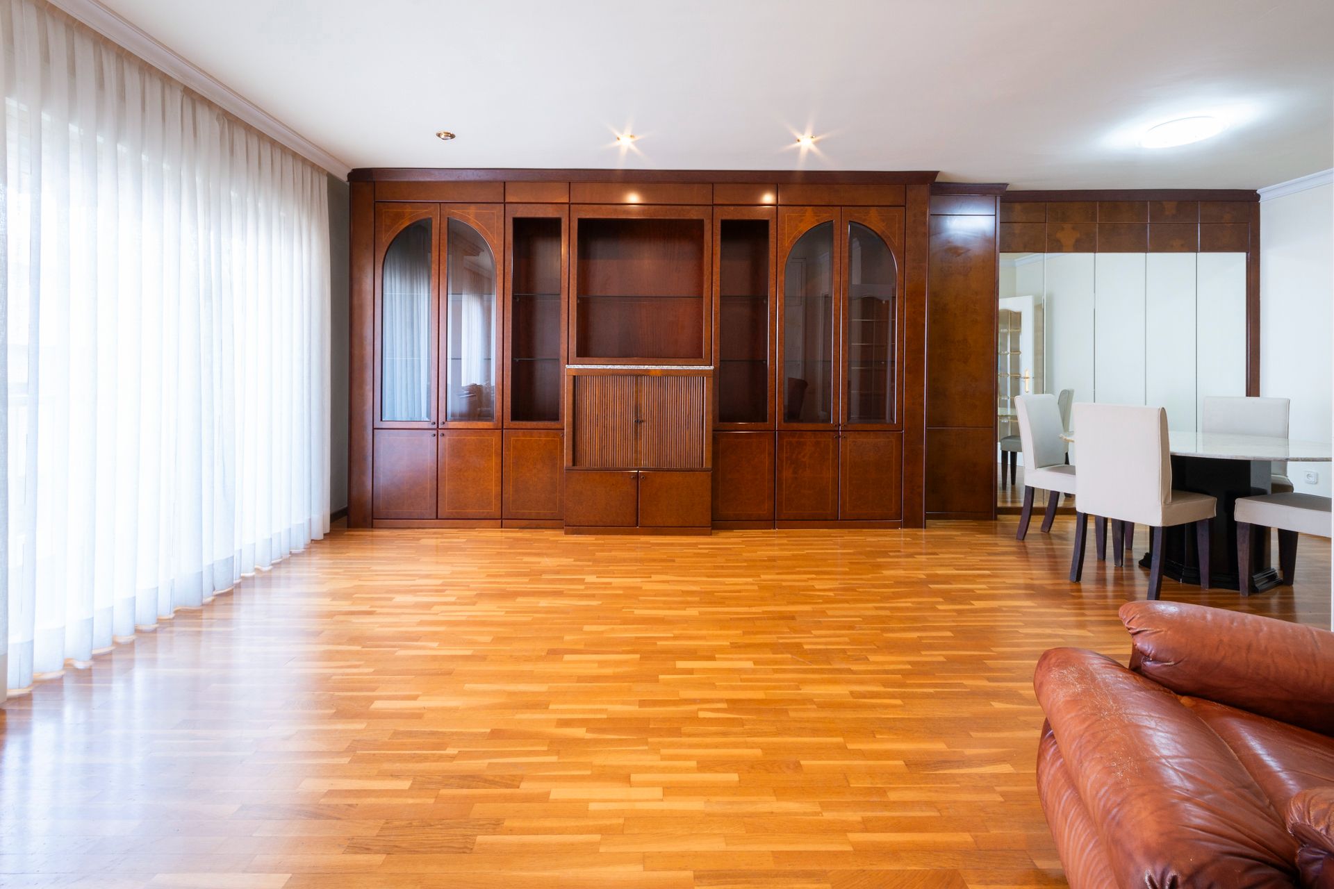 Sala d'estar de Pis en venda en Real de Gandia amb Aire condicionat, Parquet i Balcó