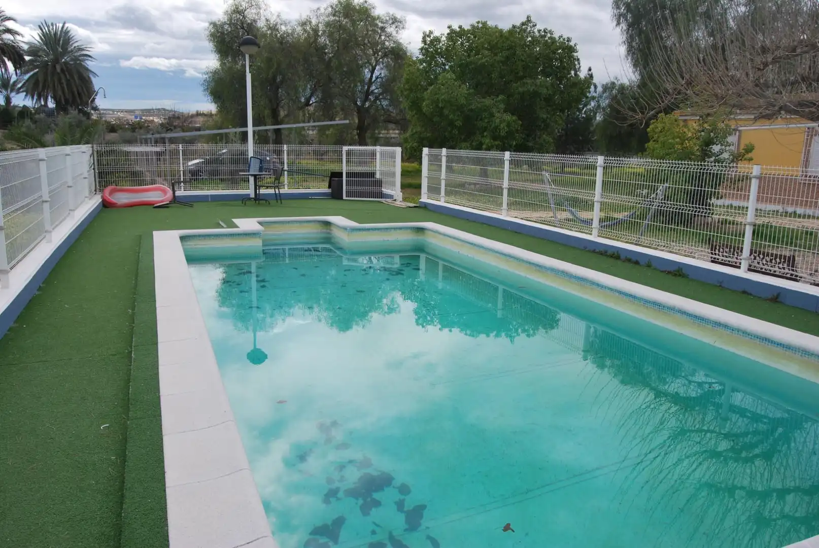 Piscina de Finca rústica en venta en Murcia con Aire acondicionado, Jardín privado y Terraza