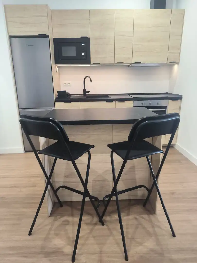 Küche von Wohnungen zum Verkauf in Mijas mit Klimaanlage, Terrasse und Möbliert