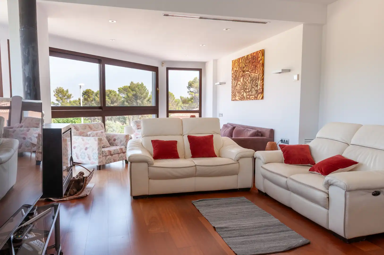Sala de estar de Casa o chalet en venta en Gandia con Aire acondicionado, Terraza y Trastero